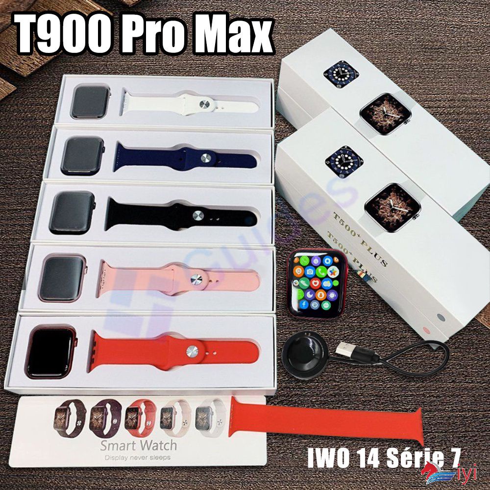Mới Đồng Hồ Thông Minh T900 Pro MAX Series 7 Theo Dõi Nhịp Tim / Giấc Ngủ Kết Nối Bluetooth Đa Dụng Cho Nam Và Nữ