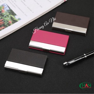 Ví card visit, ví đựng thẻ ATM chất liệu PU ngoại nhập lịch lãm M652