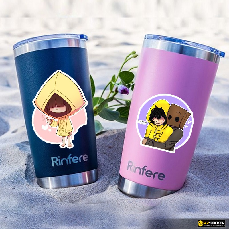 Hình Dán Trang Trí Nón Bảo Hiểm , Điện Thoại Chủ Đề Little Nighmares