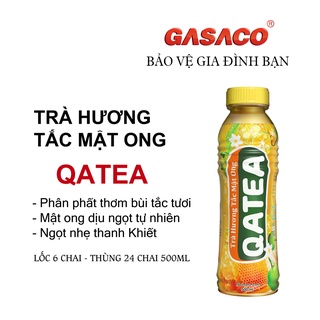 Trà tắc mật ong qatea 500ml lốc 6 chai
