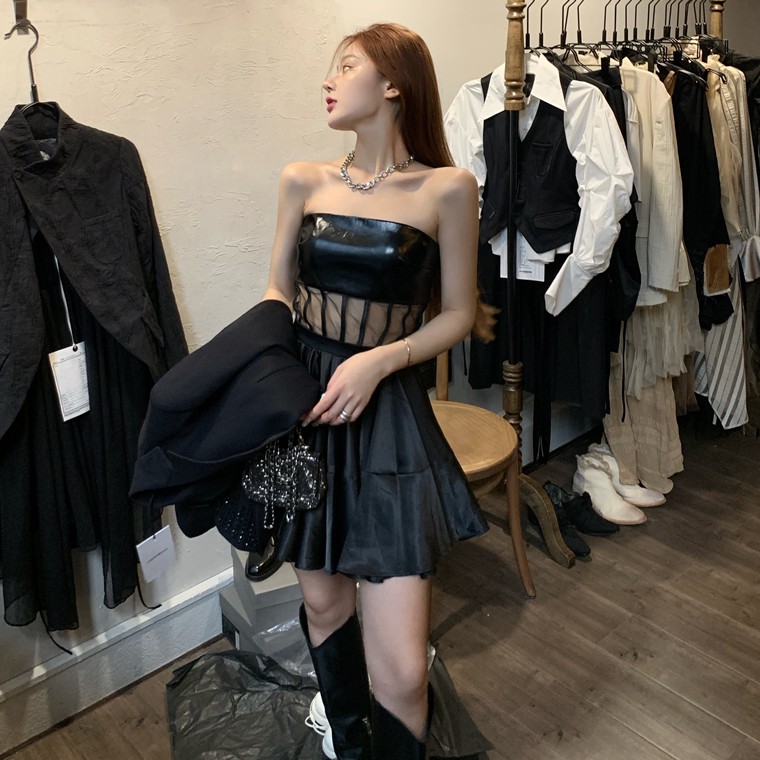 Đầm nữ dáng xòe cúp ngực Emilyshop