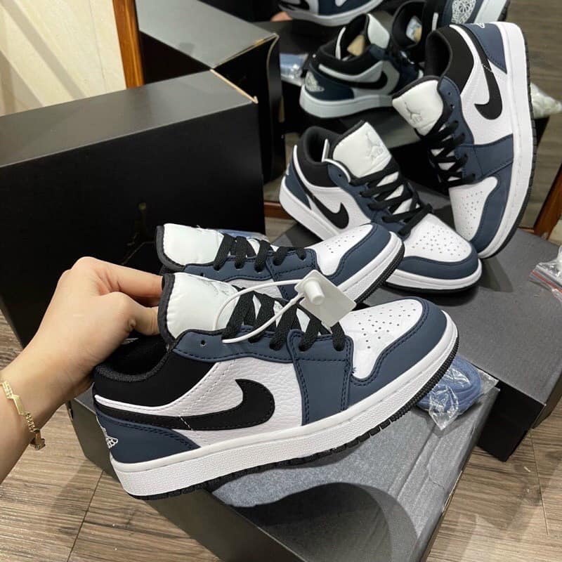 Giày thể thao Jordan 1 Low cổ thấp, Giày JD1 các mẫu cực hot nam nữ cao cấp tặng Full Box Bill