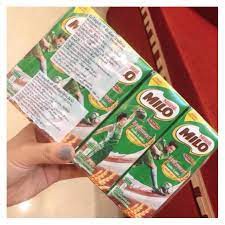 Sữa Milo Thái Lan 180ml nước 8850125010178
