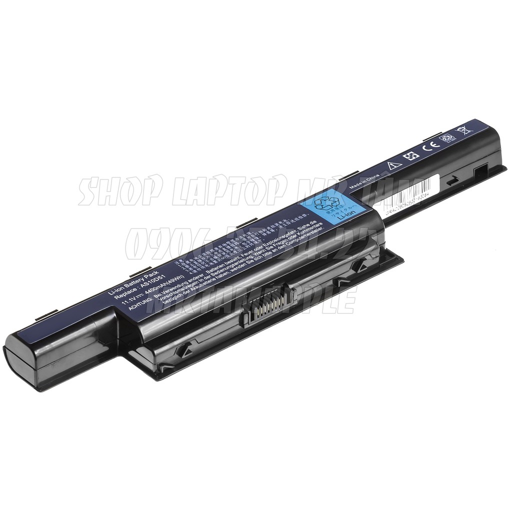 (BATTERY) Pin Laptop ACER 4741 (AS10D31) - 6 CELL - Aspire 4741 4253 4738 4743 5250 5253 5349 5552 5750 5755 7741 7750Z