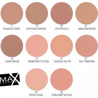 Phấn Phủ Max Factor Crème Puff Truly Fair Hợp Da Tone Sáng, Kiềm Dầu, Che Khuyết Điểm