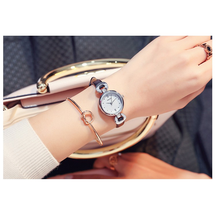 [Mã FAMAYFA2 giảm 10K đơn 50K] [CHÍNH HÃNG] Đồng hồ nữ Kezzi 1801 dây da nhỏ xinh | BigBuy360 - bigbuy360.vn
