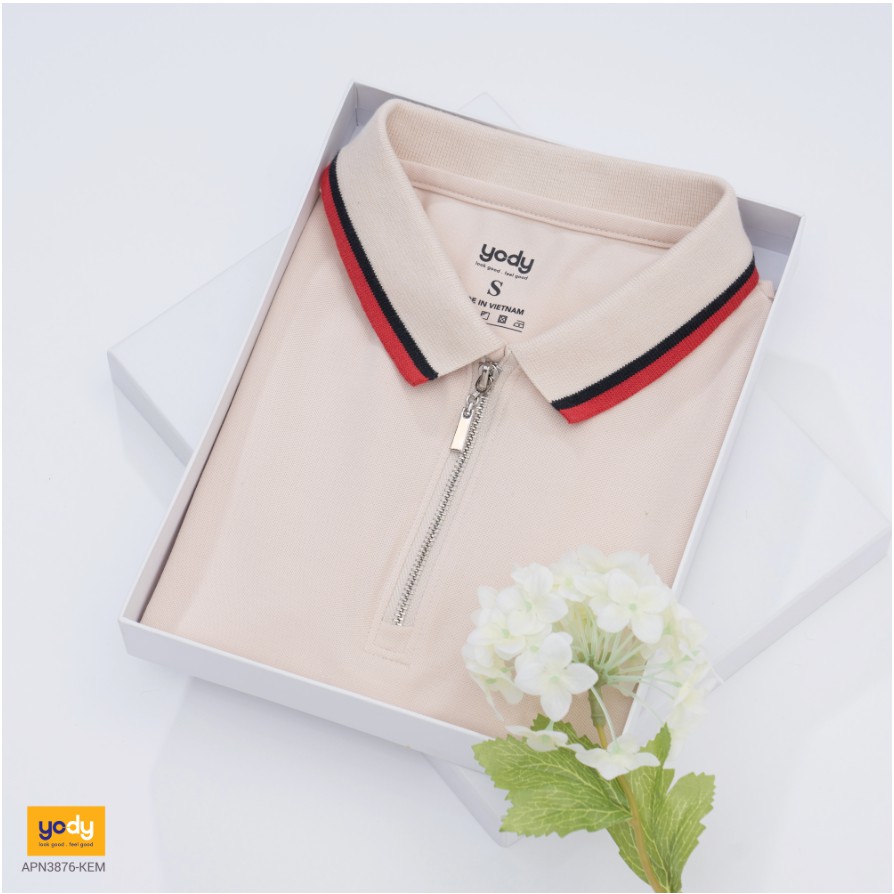 Áo Polo Nữ YODY, Mắt Chim - Thấm Hút, Mềm Mịn, Thoáng Mát, Co Giãn, Độ Bền Tốt - Mã: APN3876
