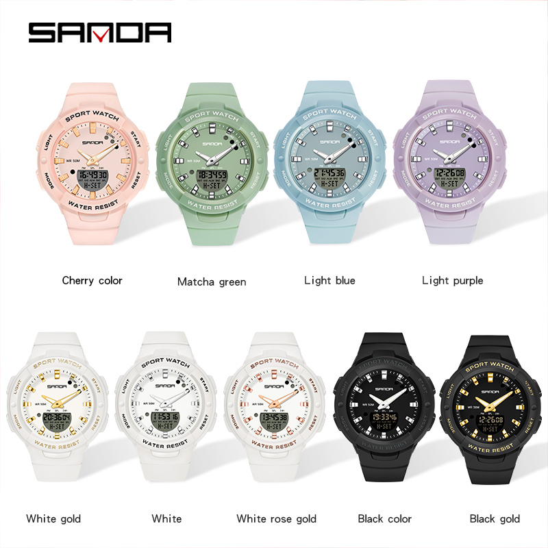 SANDA Đồng Hồ Nữ Chống Nước 6005
