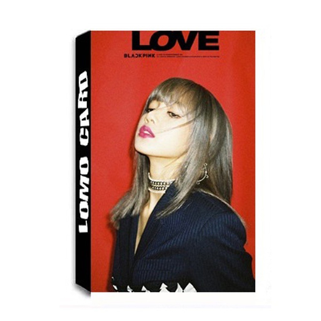 Lomo card Lisa BLACK PINK Album "Kill this Love"