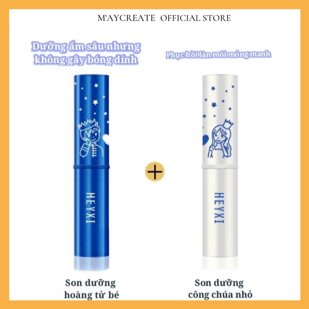 Son dưỡng môi Heyxi set 2 cây HSD2