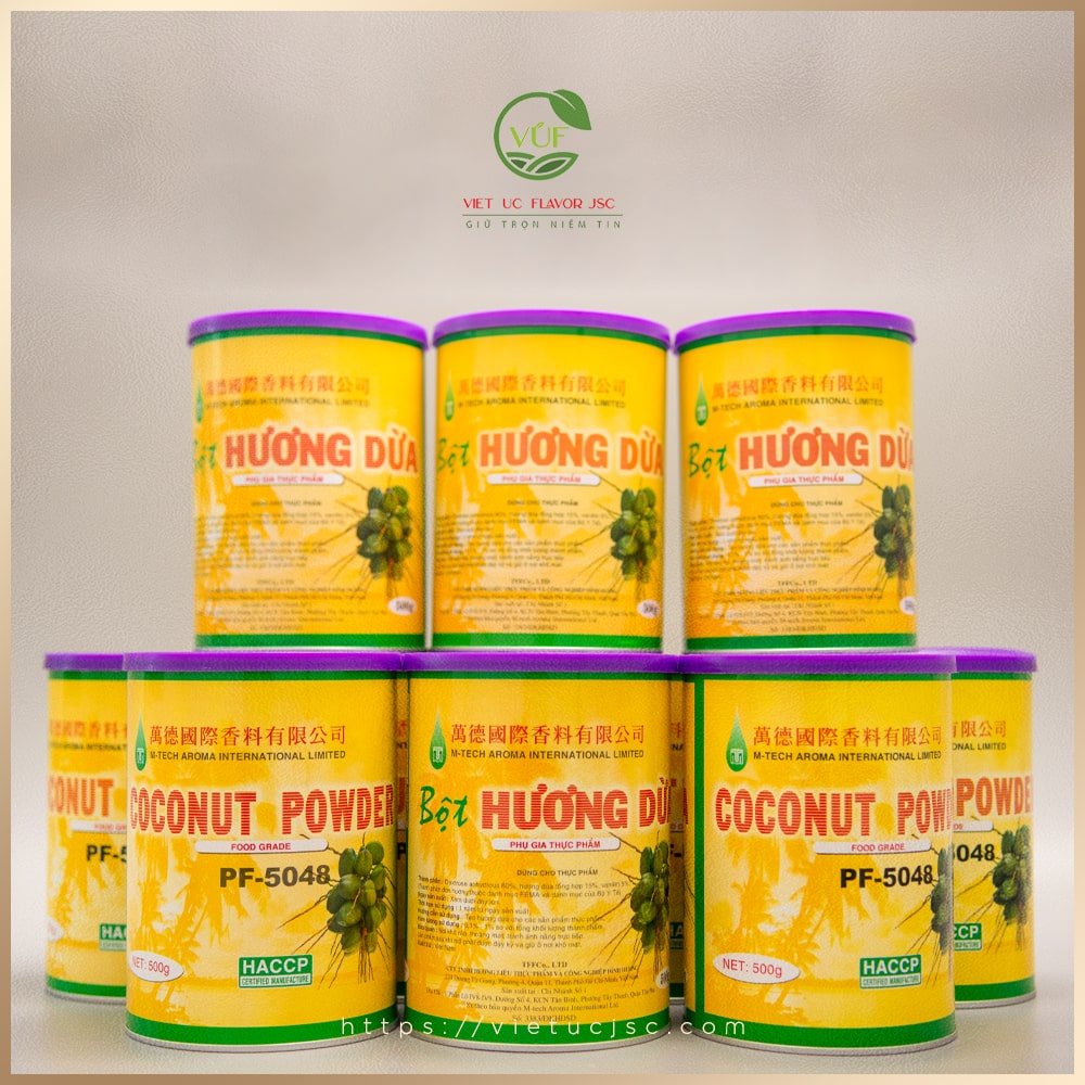 Bột Hương Dừa 500g | Hương Thực Phẩm | Vietuc Jsc