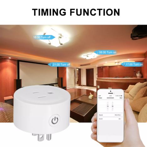Ổ Cắm Wifi Gia Đình Thông Minh, Ổ Cắm WiFi Điều Khiển Ứng Dụng Bằng Giọng Nói...