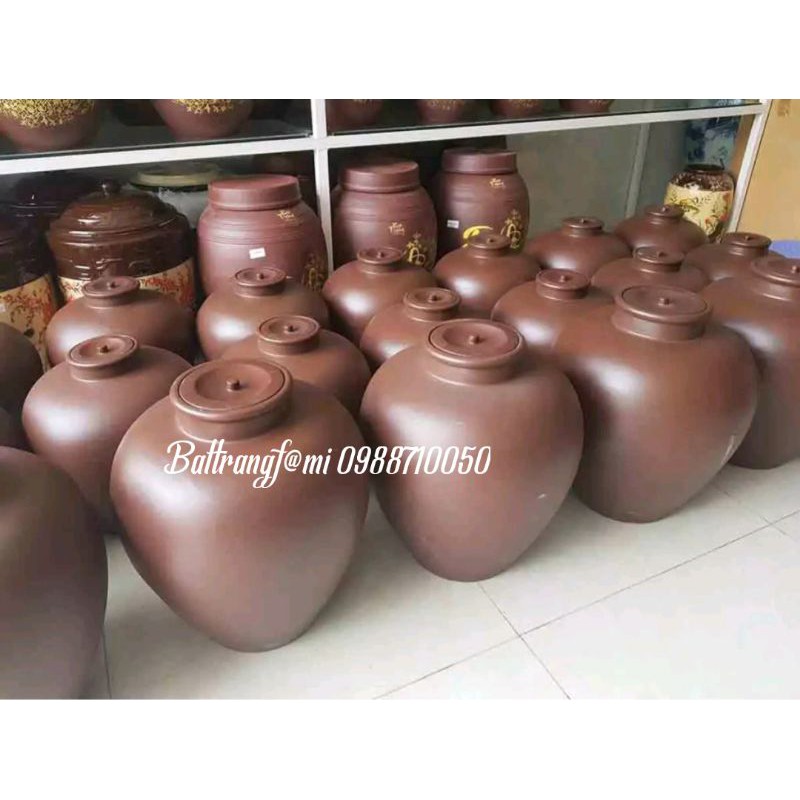 Chum Rượu Sành Bát Tràng 10l,20l,30 lít