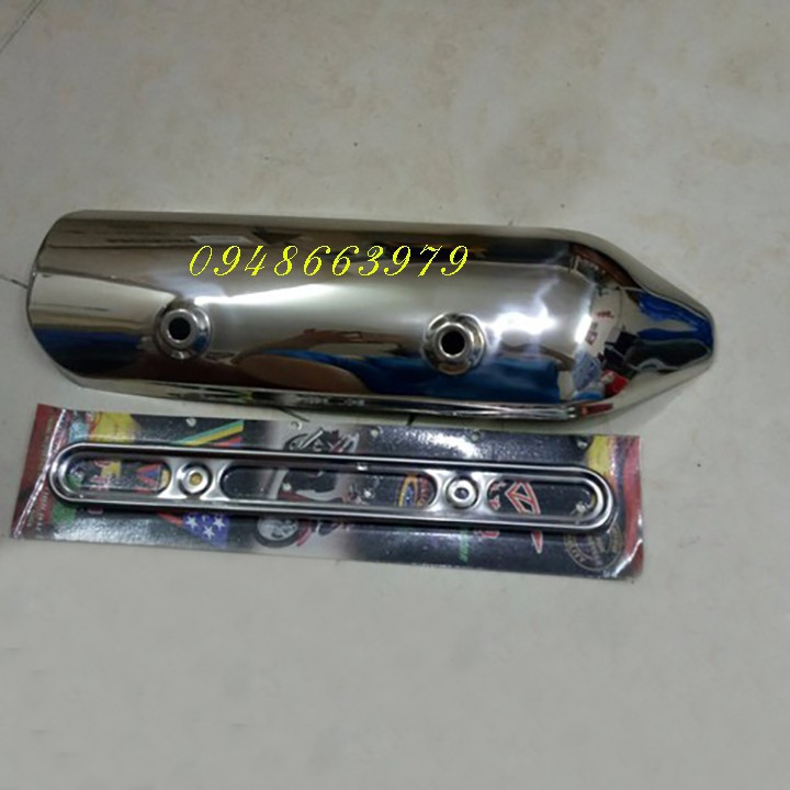 Ốp pô inox gắn cho shvn kiểu sh ý