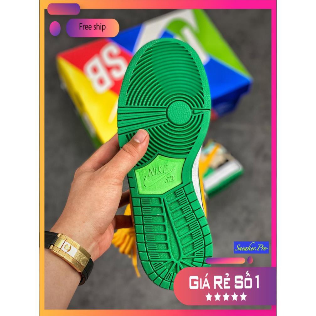 Giày thể thao Air Jordan SB Dunk Low Ben & Jerry's Chunky Dunky bò sữa siêu đẹp cho nam nữ
