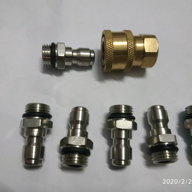 Đuôi đực nối nhanh chân ren 14mm