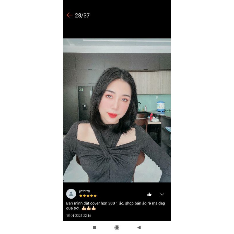 ÁO KHOÉT VAI HẢI TÚ