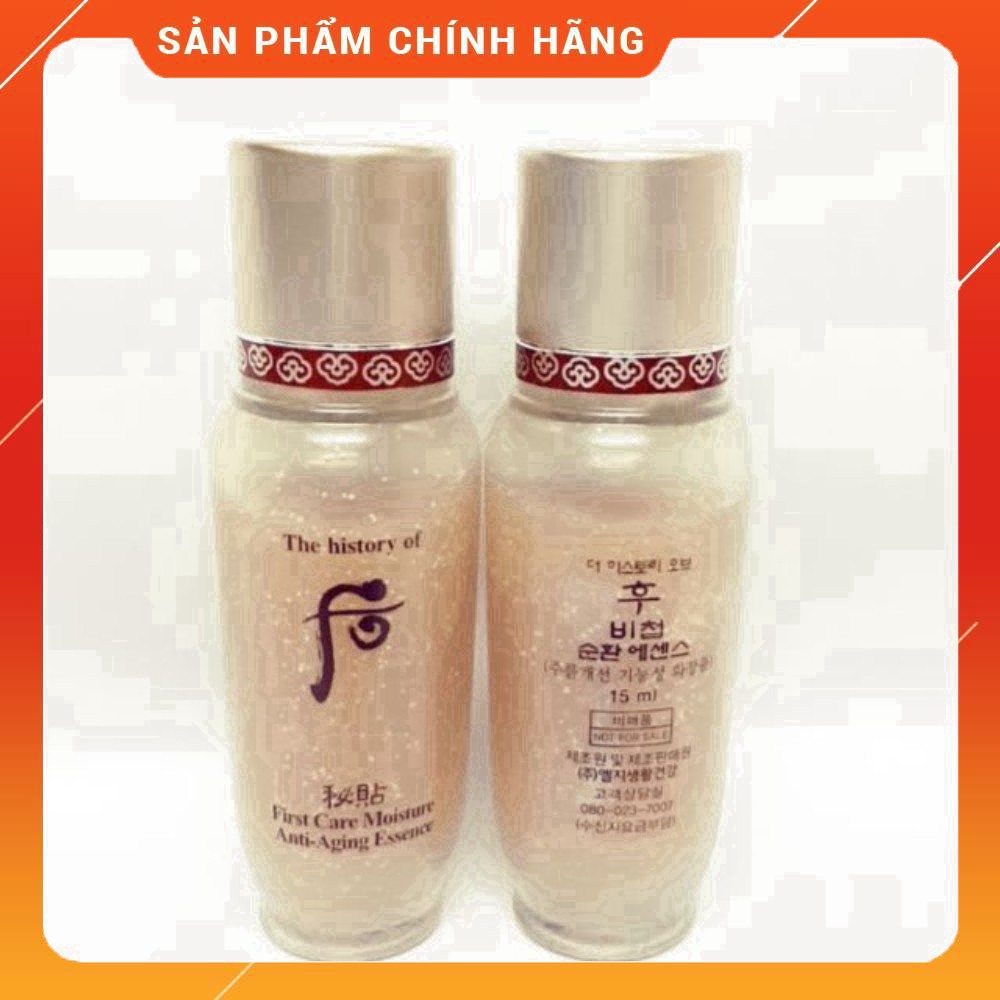 Tinh chất khởi nguồn tái sinh da Whoo First Care Moisture Anti _Aging Essence 15ml