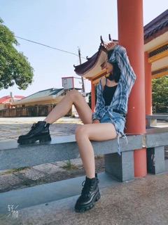 [ HÀNG ORDER - CÓ ẢNH THẬT ] Giày ulzzang cao cổ cá tính