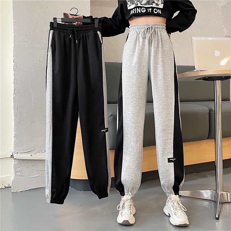 SUXI Quần legging nữ ống rộng thời trang mùa thu mới