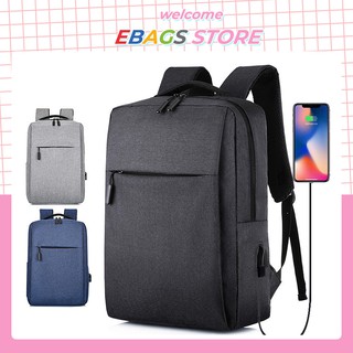[ SALE HOT ] Balo Nam Đựng Laptop Có Khe USB Kết Nối Với Điện Thoại Tiện Lợi BEB118