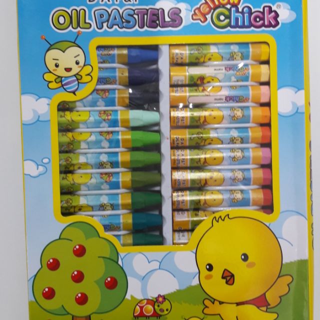 Sáp dầu oil pastels yellow chick 36 màu