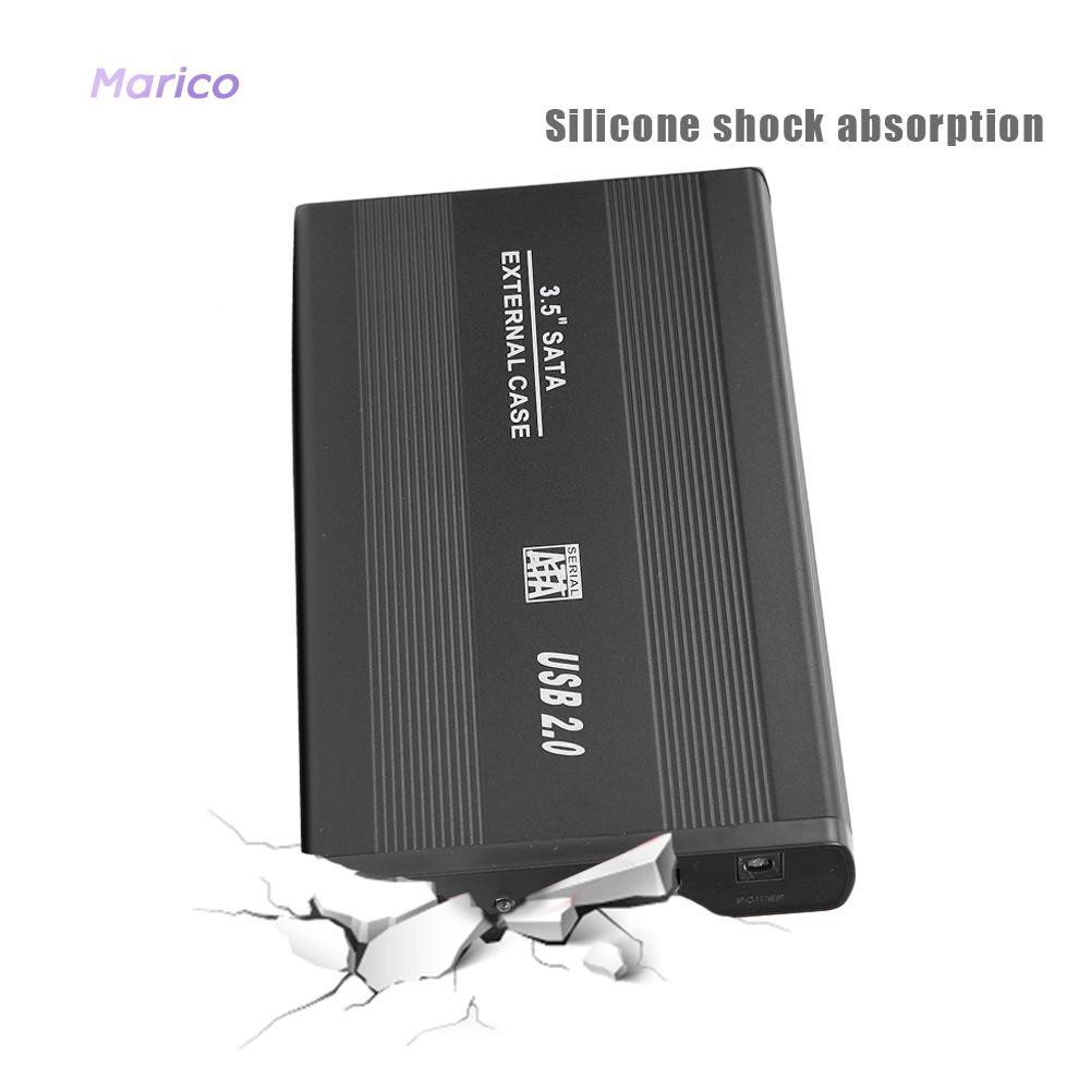 Hộp Đựng Ổ Cứng Ngoài 3.5 Inch Usb 2.0 Sang Sata 480mbps Hdd Ốp | BigBuy360 - bigbuy360.vn