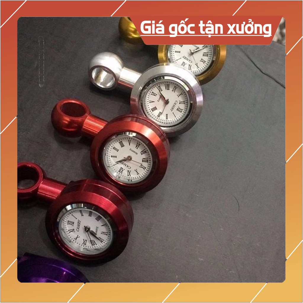 [XẢ KHO] Đồng hồ gắn kính xe máy mini ( nhiều màu ) (BAO RẺ)