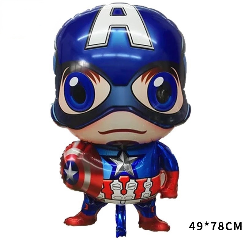 [Hàng Có Sẵn] Bong Bóng Hình Siêu Anh Hùng Người Dơi Người Nhện