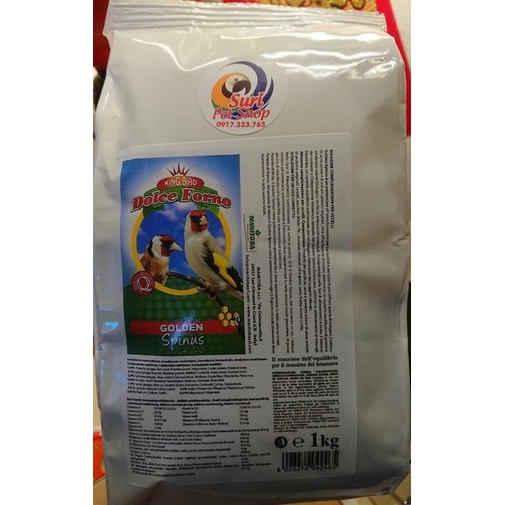 Cám trứng GOLDEN SPINUS gói nguyên seal 1kg