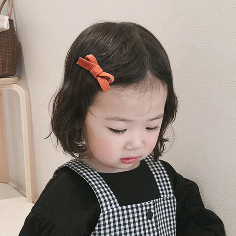 2 kẹp tóc hình nơ đáng yêu dành cho bé gái