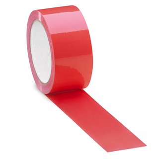 1 cuộn băng keo OPP đóng gói hàng màu đỏ