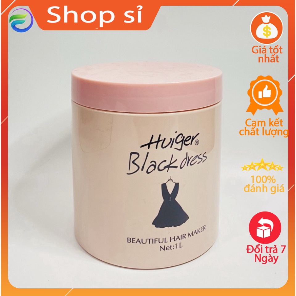 [SỈ] [CHÍNH HÃNG] Hấp tóc huiger Black dress 1000ML.