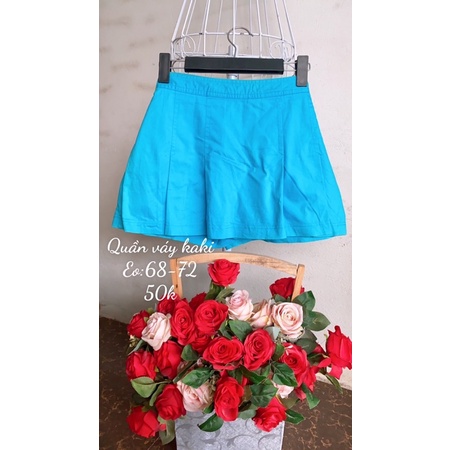 Quần váy chất kaki