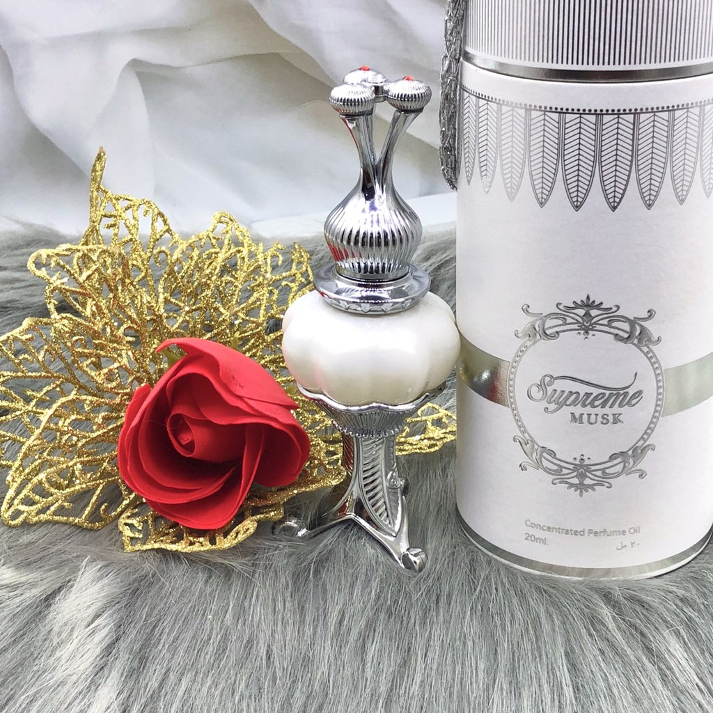 Tinh Dầu Nước Hoa Dubai Nữ Supreme Musk 20ml Ngọt Ngào, Dễ Thương | Thế Giới Skin Care