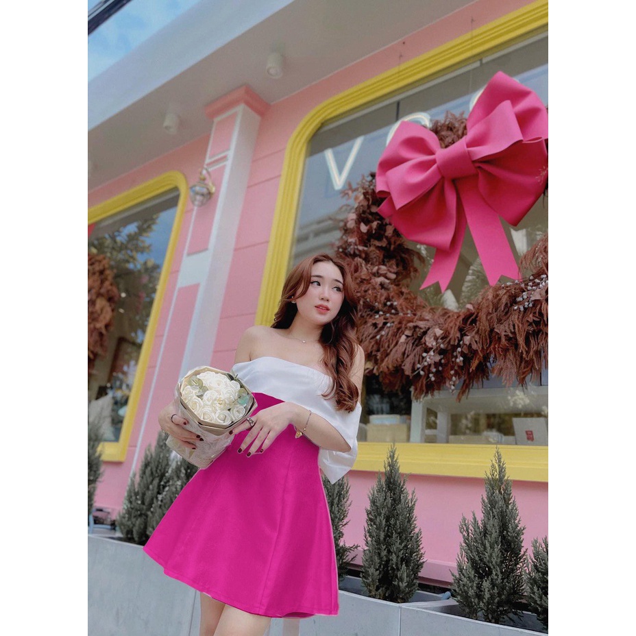 ĐẦM ĐEN - HỒNG - XANH NGỰC LẬT TRẮNG NƠ LƯNG TO | BigBuy360 - bigbuy360.vn