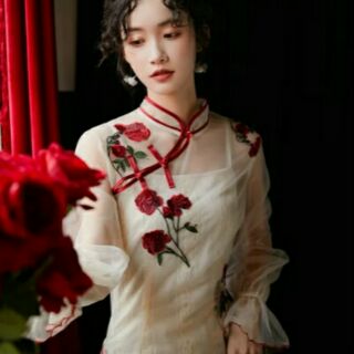 [order] váy ren thêu 2 chi tiết ( váy 2 dây + váy ren)