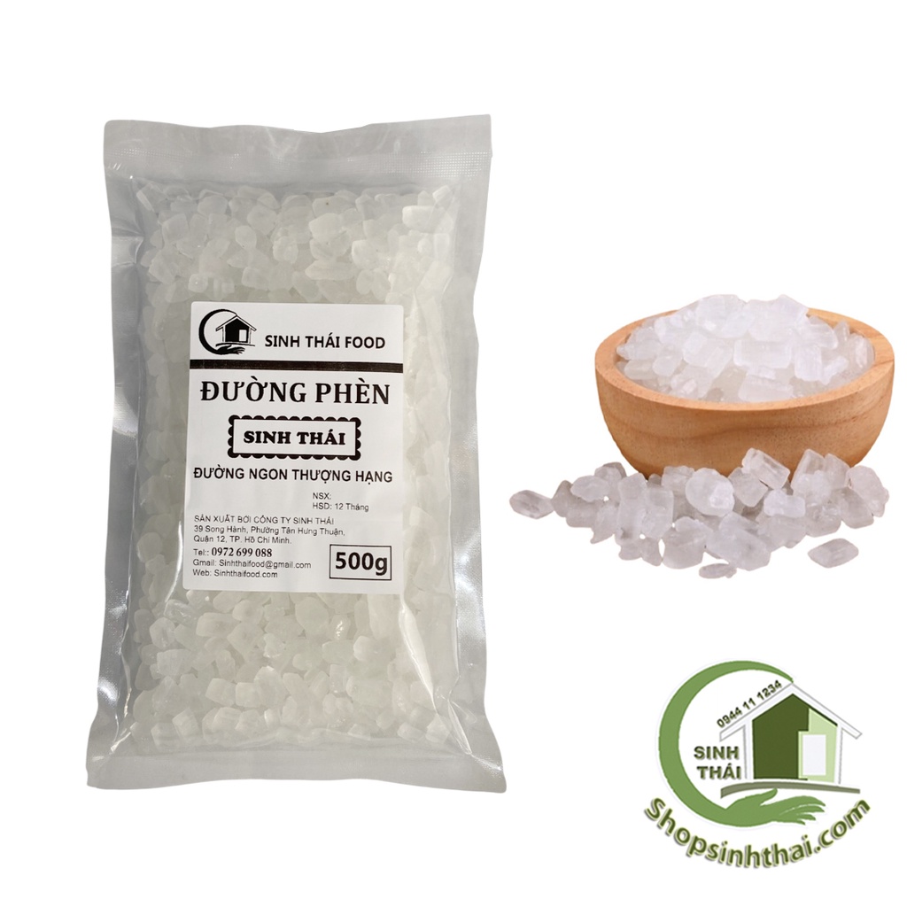 Đường phèn tinh khiết Sinh Thái Food 500g