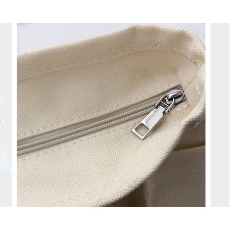 Túi vải Sức Chứa Lớn In Chữ Tiện Lợi Khi Đi Du Lịch