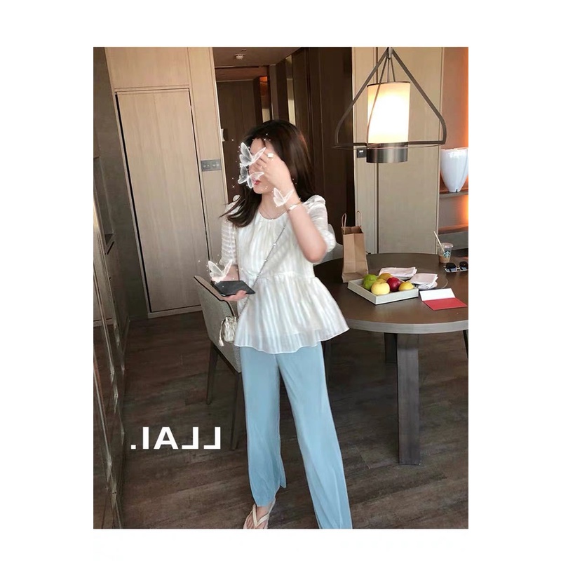 Set áo quần bầu sang chảnh đi chơi đi làm SET2011