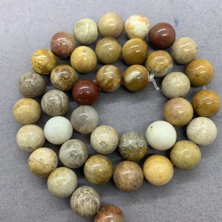 Chuỗi Hạt Đá Tròn 4-12mm Hình Hoa Cúc