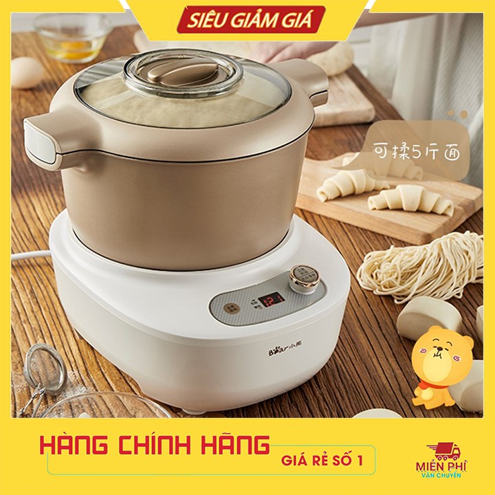 Máy Nhồi Bột, Máy Nhào Bột Tự Động Chính hãng Bear HMJ-A50E2 (5L)