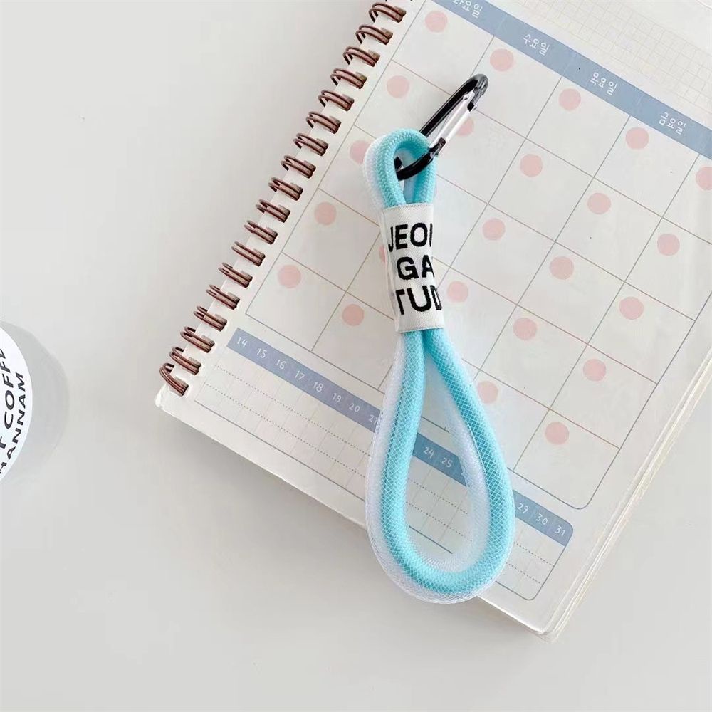 Dây đeo tự làm để giữ thẻ xe buýt chìa khóa ánh huỳnh quang đặc biệt thông dụng cho chìa khóa ba lô điện thoại đa năng