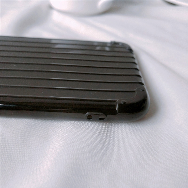 Ốp điện thoại silicone kiểu sọc phối hình khủng long Kawaii cho điện thoại iPhone 6 6s 7 8 6plus 8plus XR X XS XSMax | BigBuy360 - bigbuy360.vn