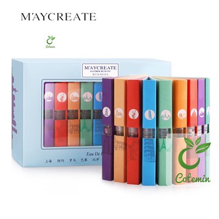Nước hoa mini xịt toàn thân maycreate jm33 eau de fa 9 chai mini x 3ml