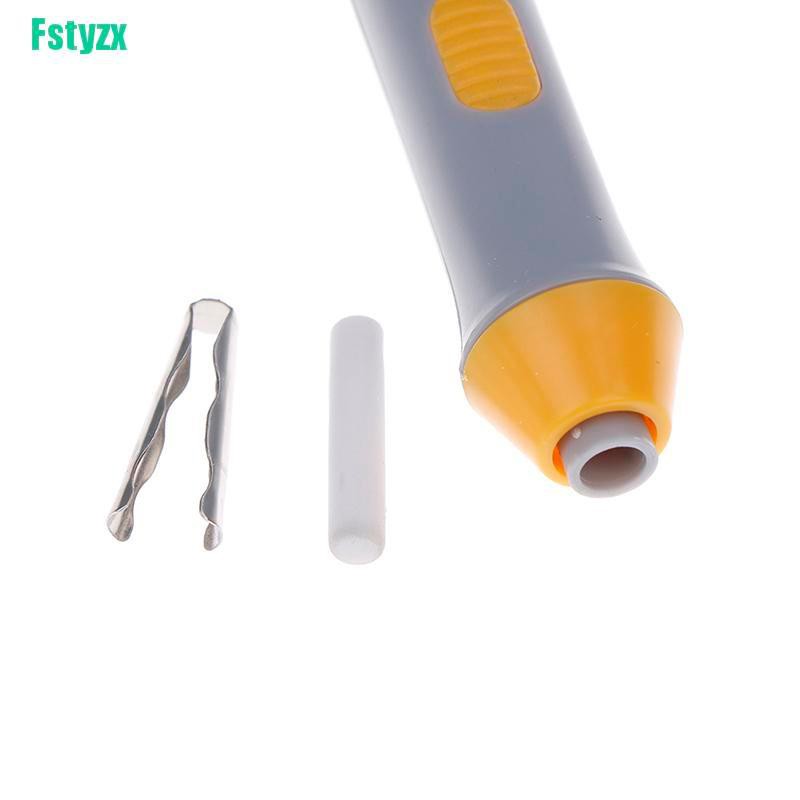 fstyzx Electric Eraser Battery Operated Automatic Pencil Eraser Kit w/ 22 Refills Gift