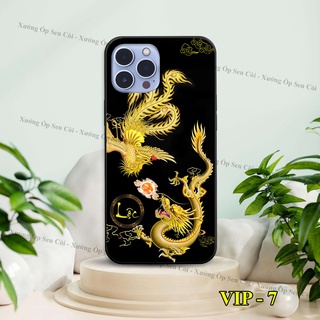 Ốp kính rồng phượng 3d cho iphone 13 - iphone 13 pro - iphone 13 pro max - iphone 12/12 pro/12 mini - iphone 12 pro max