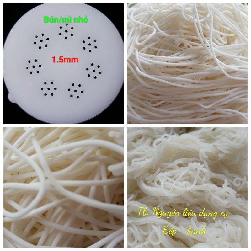 Khuôn bún/mi cọng nhỏ 1.5mm