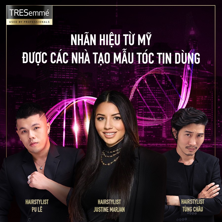 Dầu xả TRESemmé giúp ngăn gãy rụng tóc/ vào nếp suôn mượt, 140g/chai