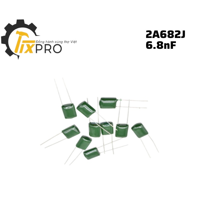 Tụ mica 2A682J 6.8nF 100V (10c)